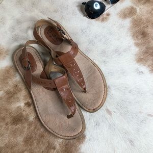 Born Brown Sandals